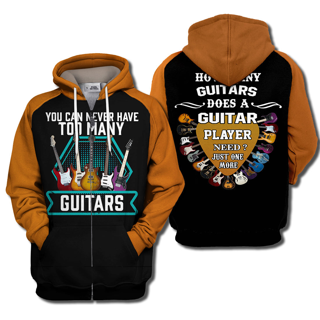 Unifinz Guitars T-shirt 3D Print Guitars Quotes T-shirt Awesome Guitars Hoodie Sweater Tank 2022