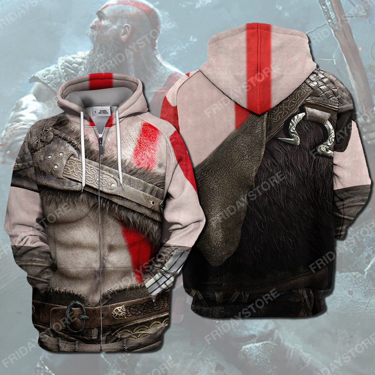 Unifinz GOW Hoodie GOW Custom Kranos Apparel T-shirt Cool GOW Shirt Sweater Tank GOW Cosplay Costume 2026