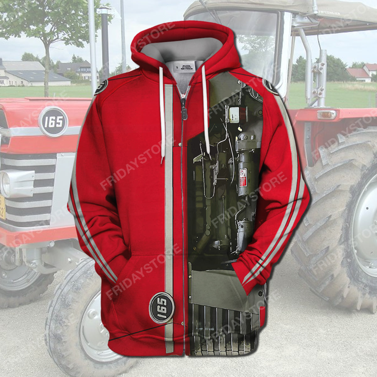 Unifinz Farmer T-shirt Farm Massey Ferguson Tractor Costume T-shirt Amazing Farmer Hoodie Sweater Tank Tractor Apparel 2026