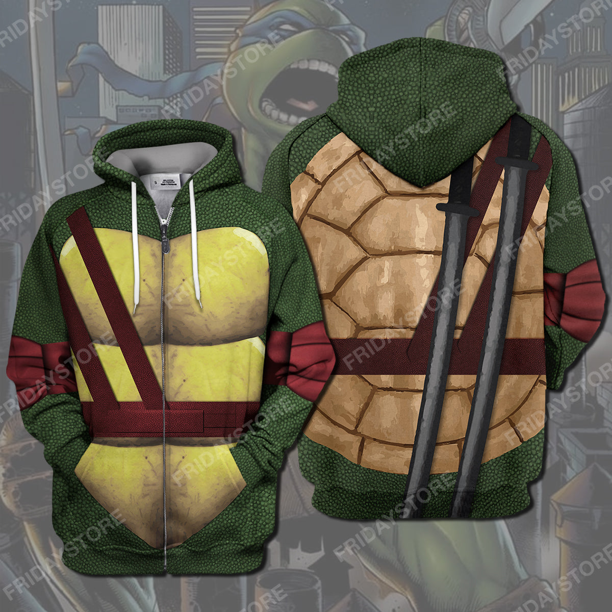 Unifinz TMNT Hoodie Leo Ninja Turtles Costume T-shirt TMNT Shirt Sweater Tank Cool TMNT Cosplay Costume Apparel 2026