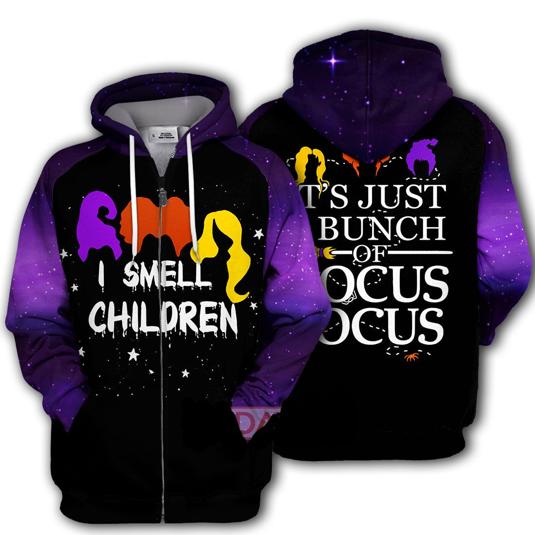 Unifinz Hocus Pocus T-shirt I Smell Children 3D Print T-shirt Awesome Hocus Pocus Hoodie Sweater Tank 2025