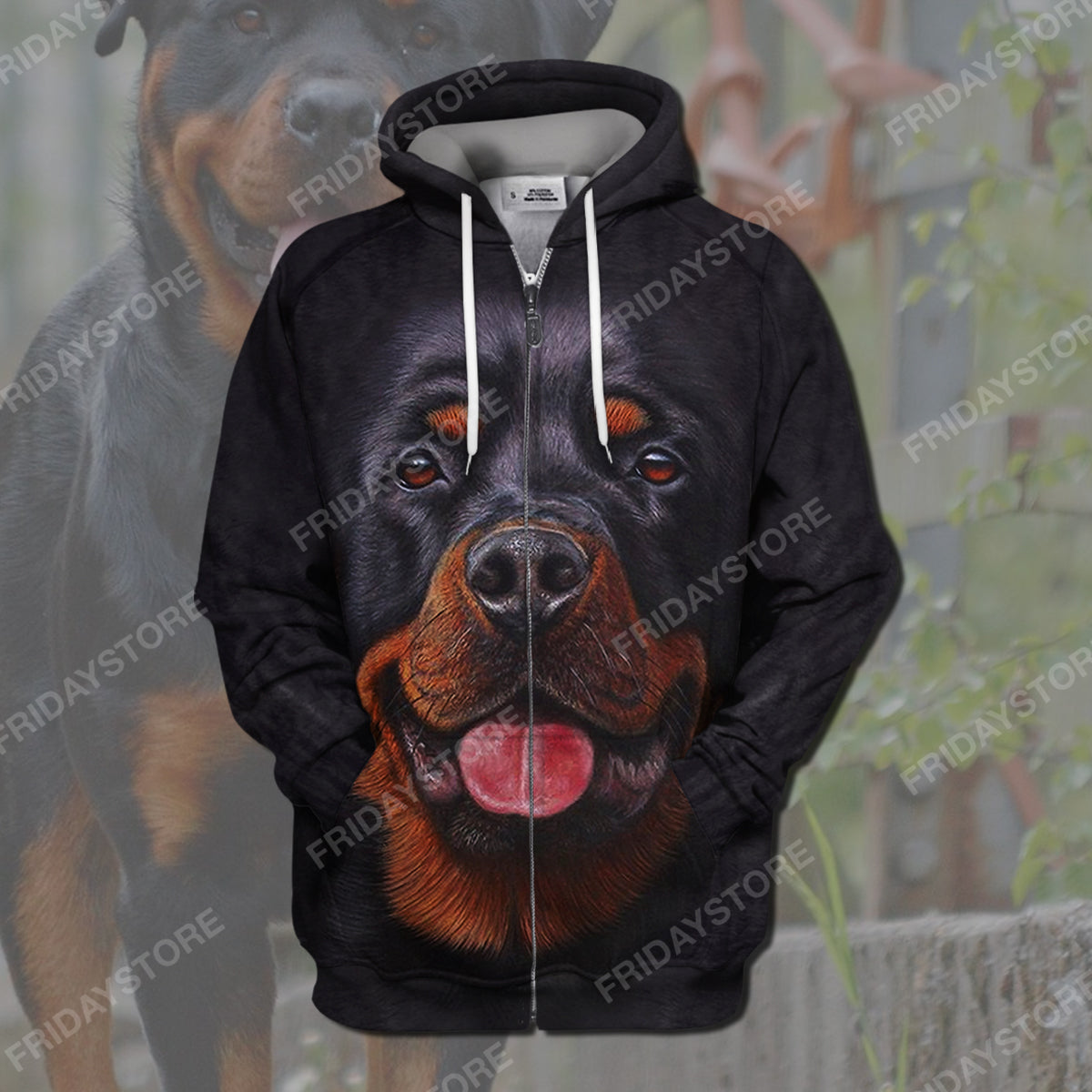 Unifinz Dog Hoodie Rottweiler Hoodie Rottweiler Dog Graphic T Shirt Awesome Dog Shirt Sweater Tank Apparel For Dog Lovers 2026
