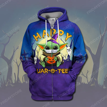 SW Happy Quaroteen All Over Print Hoodie T-shirt