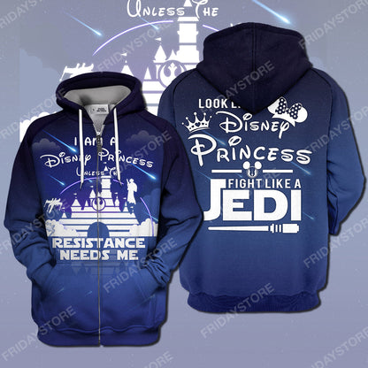 Unifinz SW DN T-shirt I'm A DN Princess Unless The Resistance Needs Me T-shirt High Quality SW DN Hoodie Sweater Tank 2027