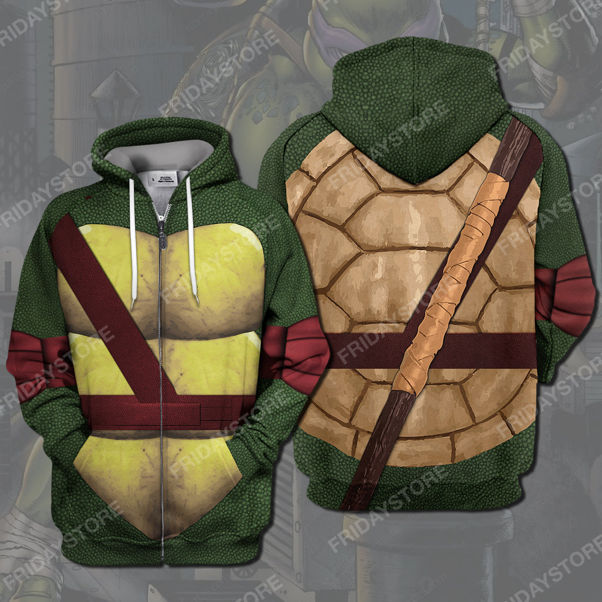 Unifinz TMTN Hoodie Dona Ninja Turtles Costume T-shirt TMNT Shirt Sweater Tank Cool TMNT Cosplay Costume Apparel 2026