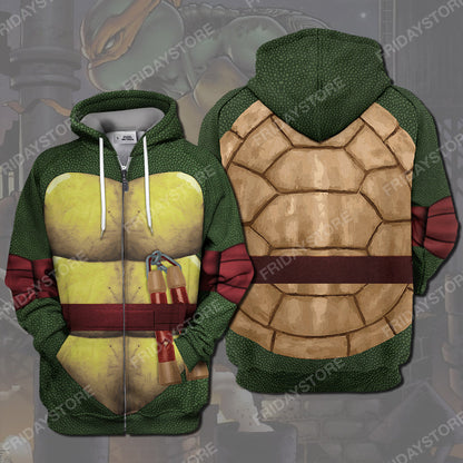 Unifinz TMNT Hoodie Michael Ninja Turtles Costume T-shirt TMNT Shirt Sweater Tank Cool TMNT Cosplay Costume Apparel 2026