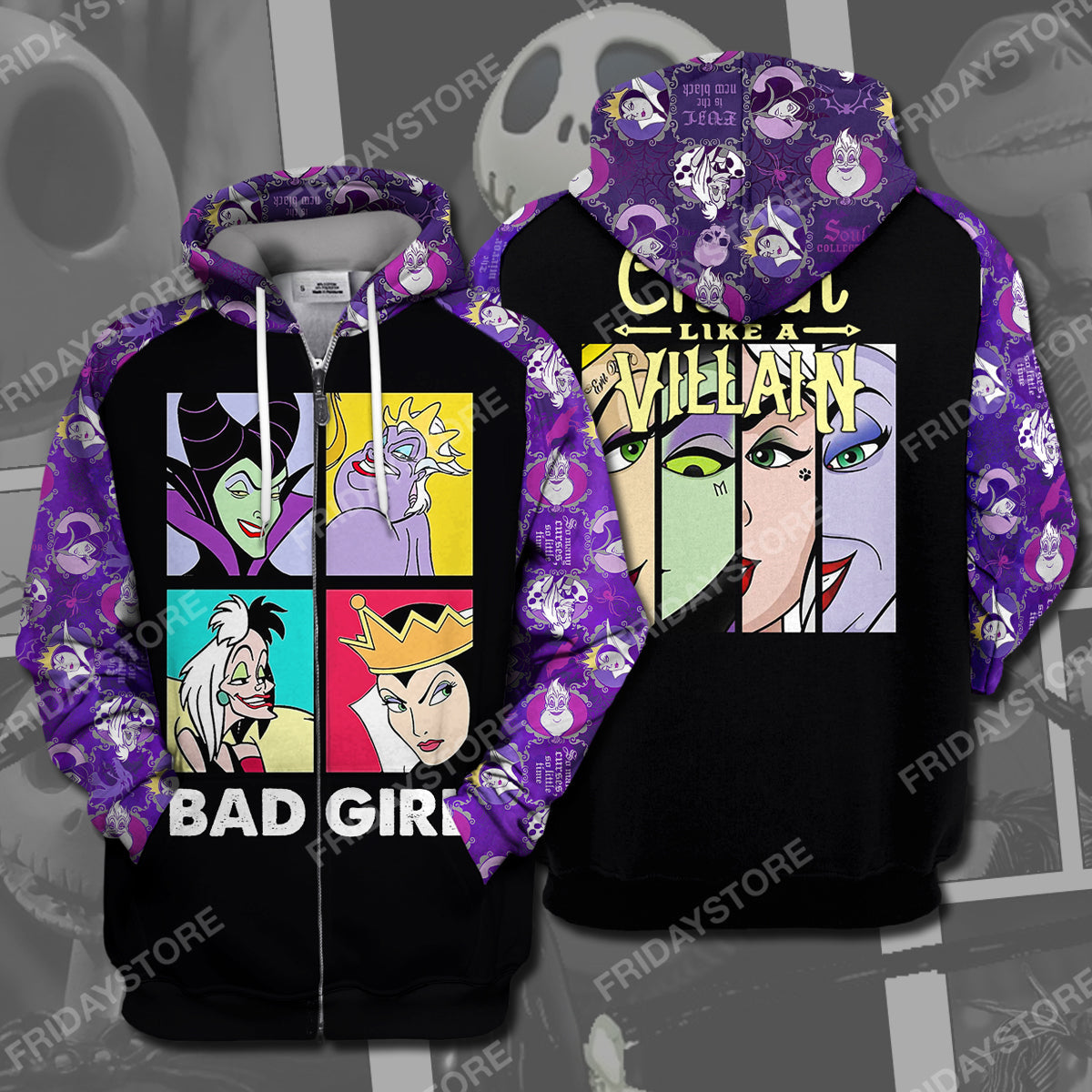 Unifinz DN T-shirt Chillin Like A Villain Bad Girl T-shirt Amazing High Quality DN Villain Hoodie Sweater Tank 2026