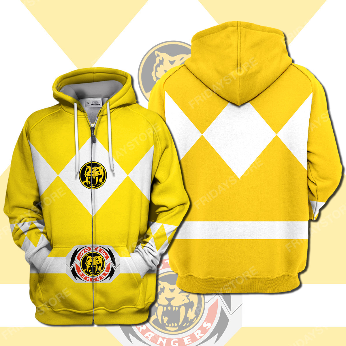 Unifinz Power Ranger Hoodie Yellow Power Ranger Costume T-shirt Amazing Power Ranger Shirt Sweater Tank 2026