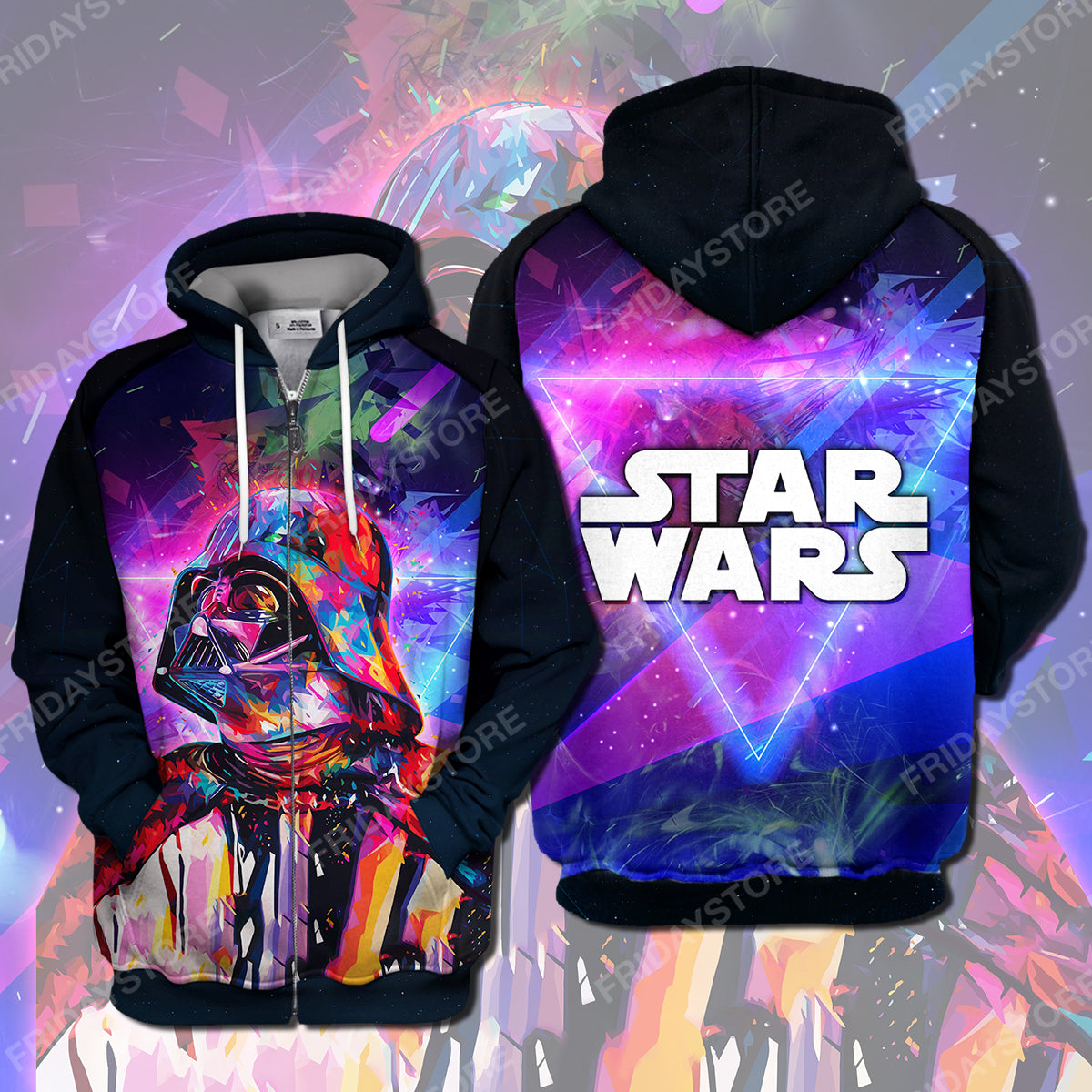 Unifinz SW T-shirt SW Darth Vader Colorful T-shirt Cool High Quality SW Hoodie Sweater Tank 2026